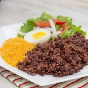 Waakye @ Bush Canteen UCC