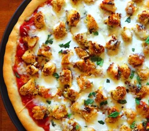 Personal Chicken Parmesan Pizza